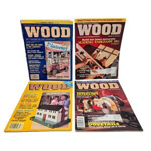 Wood Better Homes & Gardens Magazine Lot October 1989 April 1990 April December